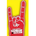 Hook'Em Horns Foam Hand (17")